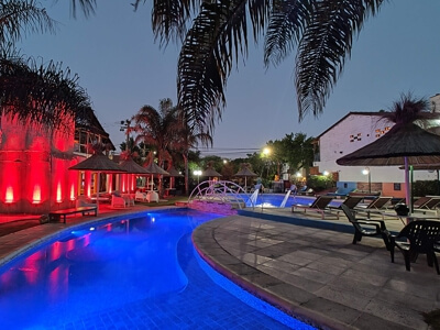 Piscina con hidrojet